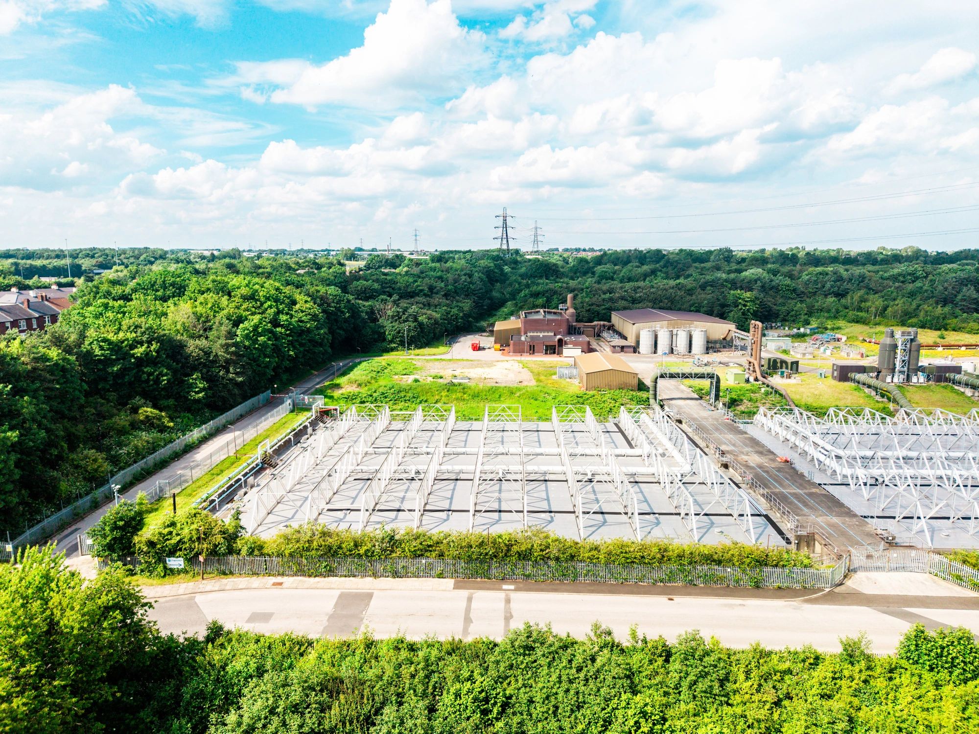 Water treatment plant and infrastructure facility